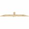 Ekena Millwork Eugene Rough Sawn Timber Gable Bracket, Douglas Fir, 84"W x 17"H x 2"D x 6"F, 5/12 Pitch GBW084X17X0206EUG00RDF - alternate 4